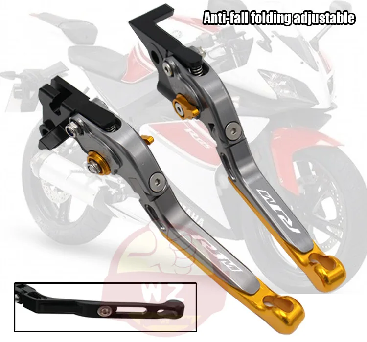 

Выдвижные складные рычаги тормозной муфты для мотоциклов Yamaha YZF R1/R1M/R1S 2015 2016 2017 2018