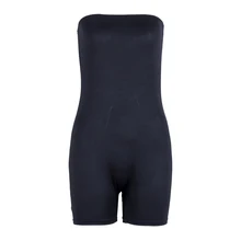 Для женщин Повседневное без рукавов комбинезон в обтяжку клуб Боди Короткие штаны