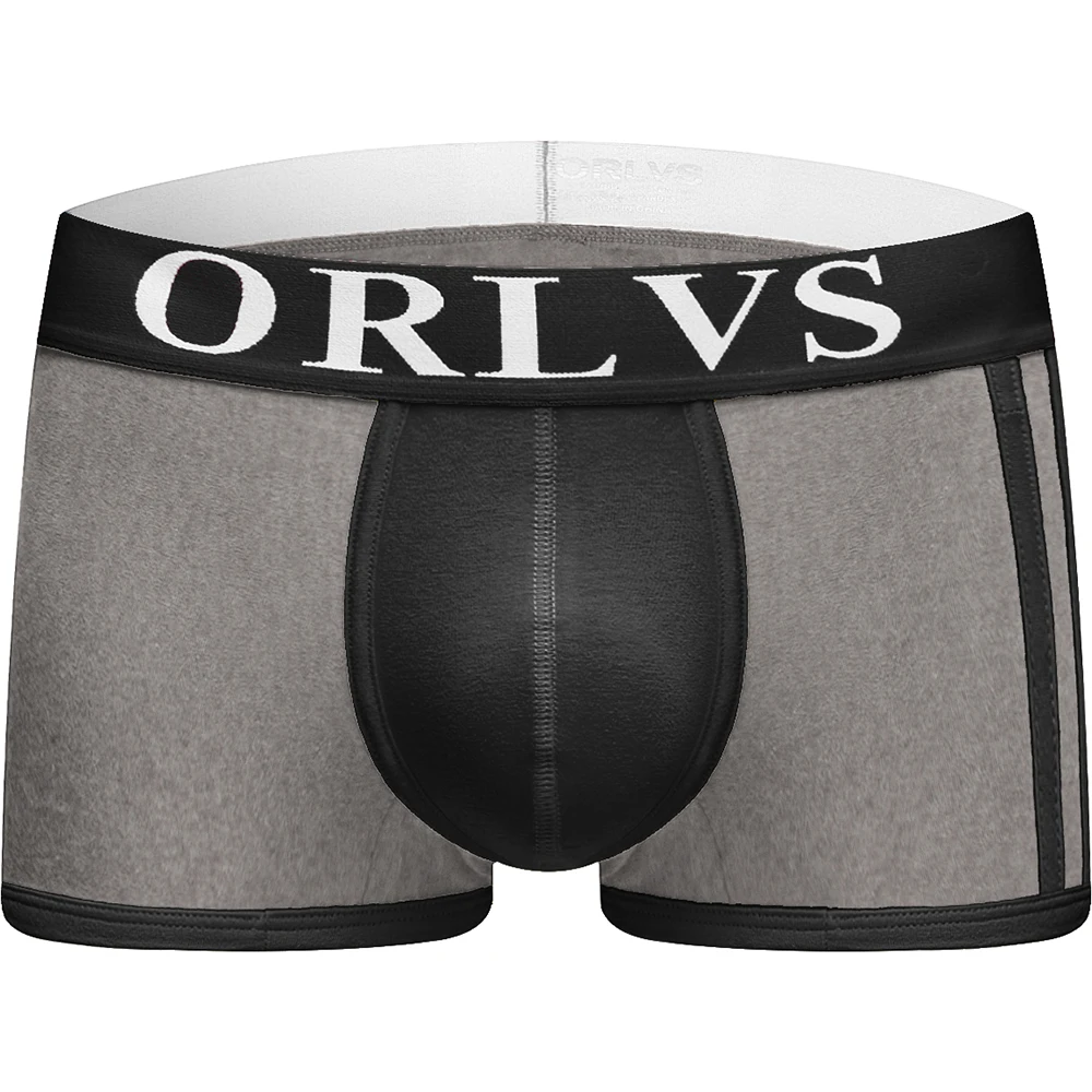 ORLVS бренд-Боксер Мужское нижнее белье мужские шорты-боксеры Ropa Interior hombre cueca tanga calzoncillo hombre боксеры para hombre mesh OR70