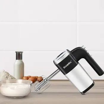 

Multifunctional Mini Electric Food Mixer 5 Speed Handheld Egg Beater Whisk Kitchen Food Processor Home Baking Tool