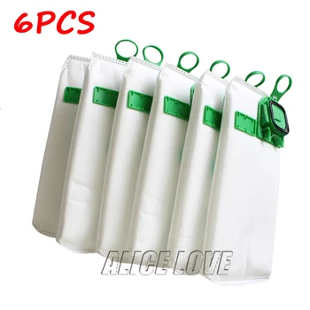 

6pcs high efficiency dust filter bag replacement for VK140 VK150 Vorwerk garbage bags FP140 Bo rate kobold Vacuum cleaner