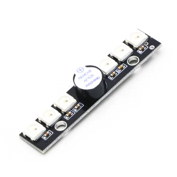 

WS2812B LED & 5V Active Buzzer 6xRGB LED Indicator for NAZE32 F3 FLIP32 CC3D Skyline32 Flight Controller DIY Drone