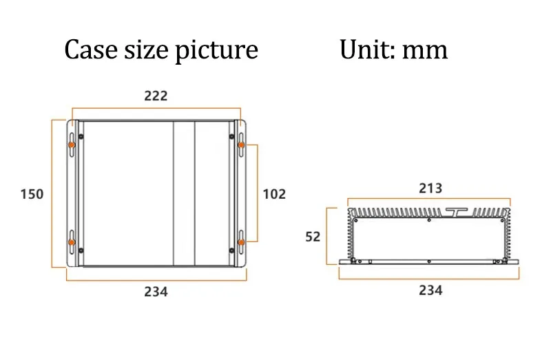 Dual COM 11th Gen Fanless Mini PC with Intel I5-1135G7/I7-1165G7, RS232 COM, USB, WIFI – Industrial Desktop Computer Description Image.This Product Can Be Found With The Tag Names Barebone Mini PC, Computer Office, Dual com