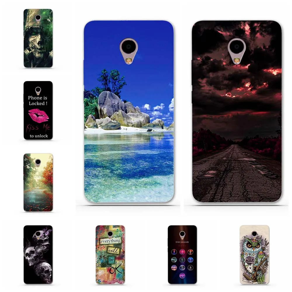 

For Meizu M3e Protective Cover Ultra-thin Soft TPU Silicone For Meizu M3e Phone Case Girl Patterned For Meizu M3e Shell Bumper