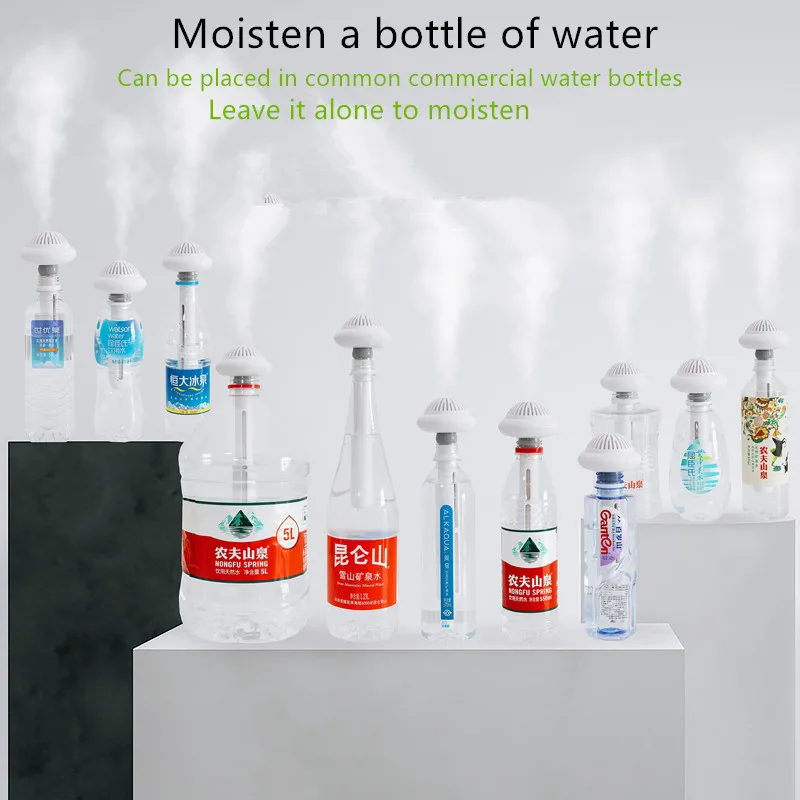 Цена Разборный увлажнитель воздуха для дома и офиса, портативный USB Ароматический диффузор, автомобильный распылитель, ультразвуковой увлажнит...