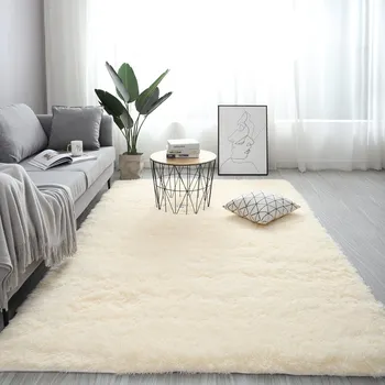 Washable Fluffy Living Room Rug 1
