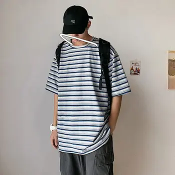 

Short-sleeved men's t-shirt casual breathable half-sleeved top 2593