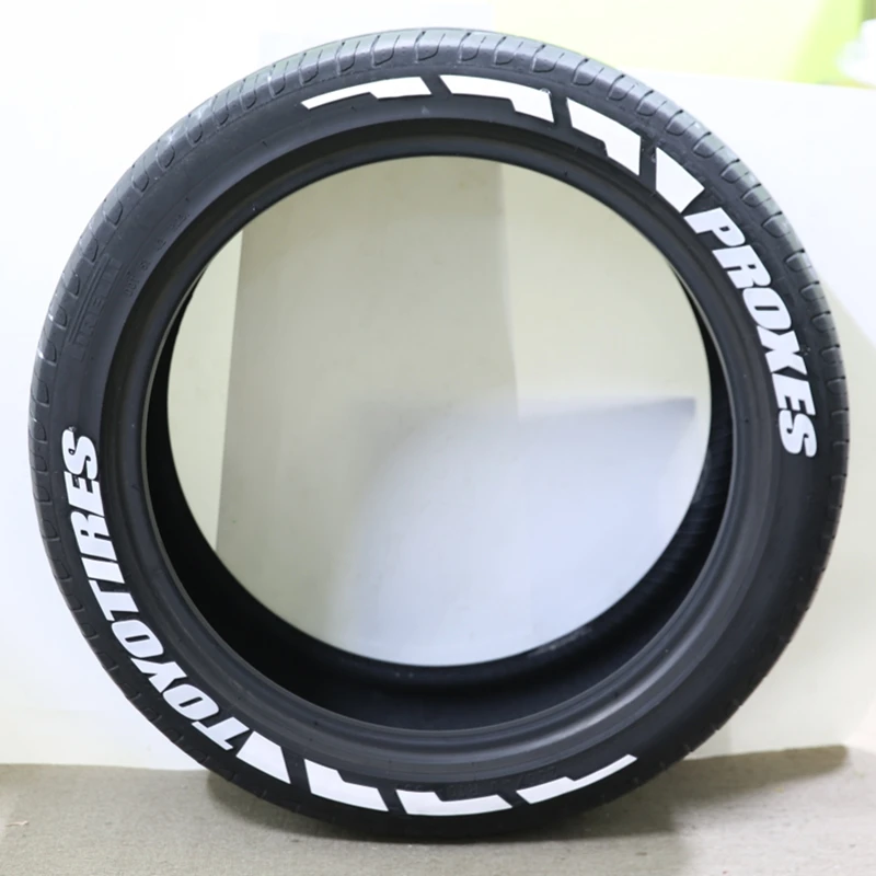  Universal Tire Stickers for Cars Auto Motorcycle Rubber Sticker Car Tuning Decals 3D Logo Styling W