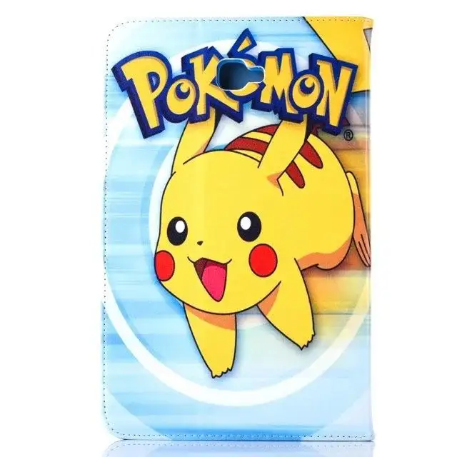 Чехол для Samsung Galaxy Tab A A6 10 1 2016 T580 T585 T580N милый чехол планшета Pokemon Go с Пикачу
