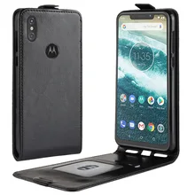 Вертикальный откидной кожаный чехол для телефона Motorola Moto One Vision G6 Plus G7 Play P30 Play G7 P40 One power Wallet Case fundas