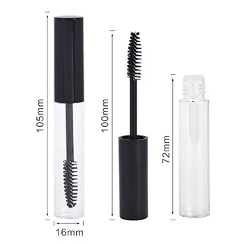 

10pcs 10ml Empty Eyelashes Lip Gloss Tubes DIY Lip Gloss Empty Cosmetic Container Tool Makeup Organizer Containers Bottle