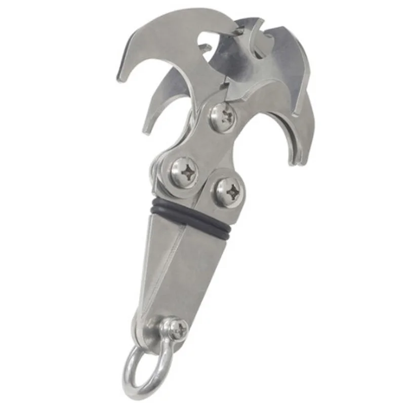 

Outdoor Climbing Multi-Function Mountaineering Hook Strong Iron Gravity Stainless Steel Flying Tiger Grip Hook
