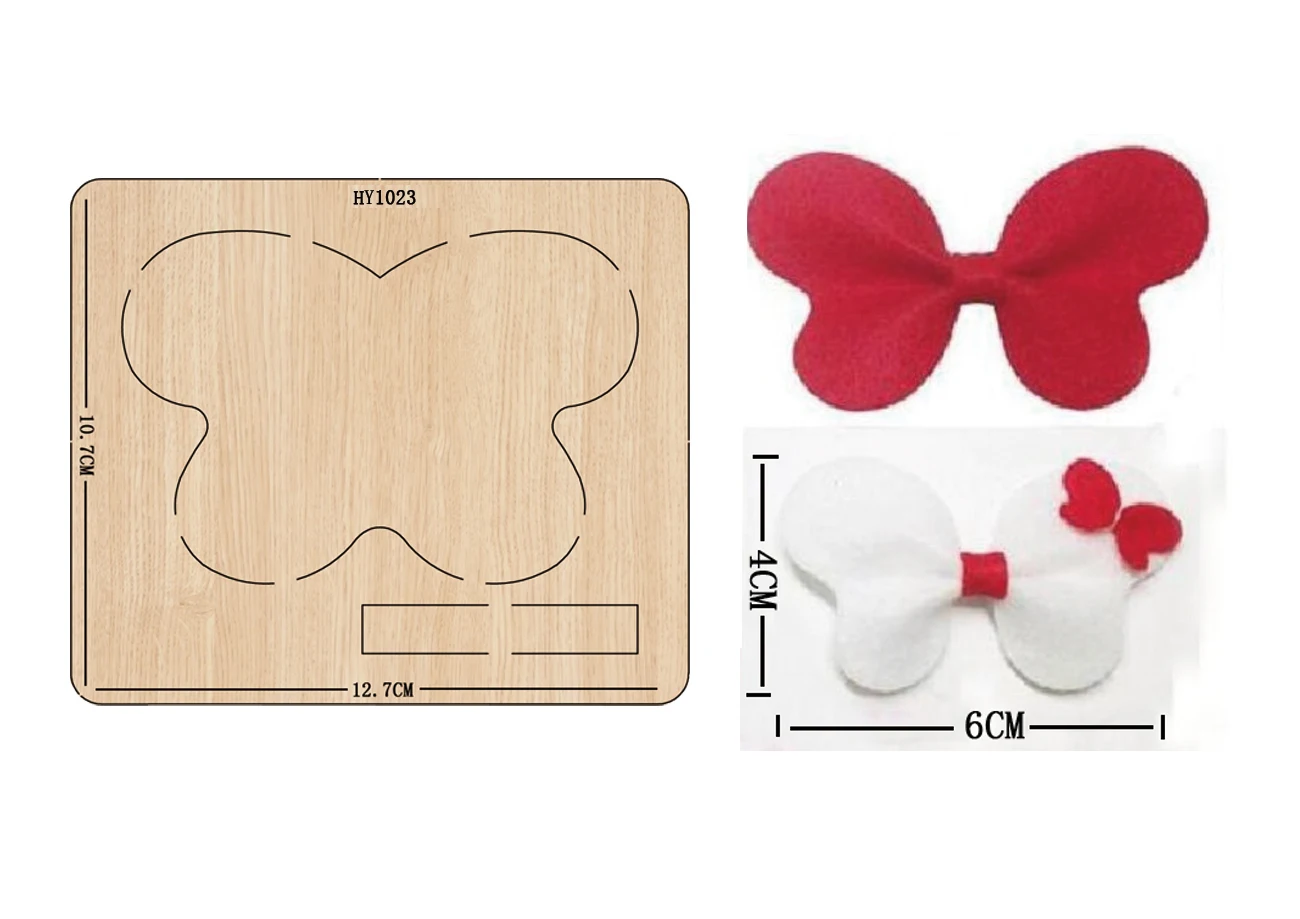 

bow cutting dies 2019 new die cut &wooden dies Suitable for common die cutting machines on the market