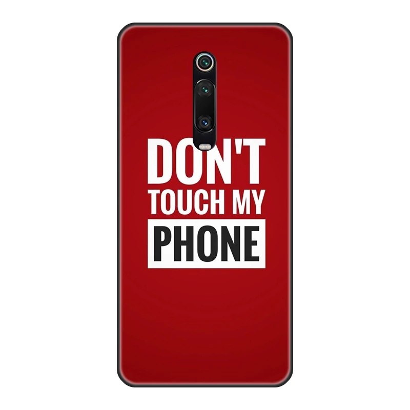 Забавный чехол для телефона с цитатами девушек Xiaomi Redmi Note 7S 7 PRO чехлы K20 GO 7A Y2 Y3