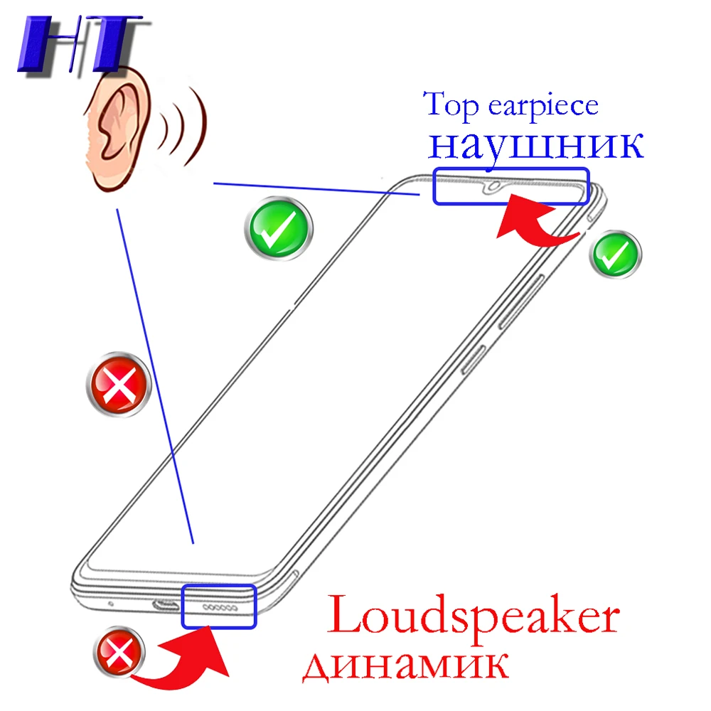 Приемник динамика для Galaxy A10S A20 A20S A30S A40 A50 A50S A70 A3 A5 A6 A7 A8 A9 2015 2016 2017 2018 M10 M20 M30