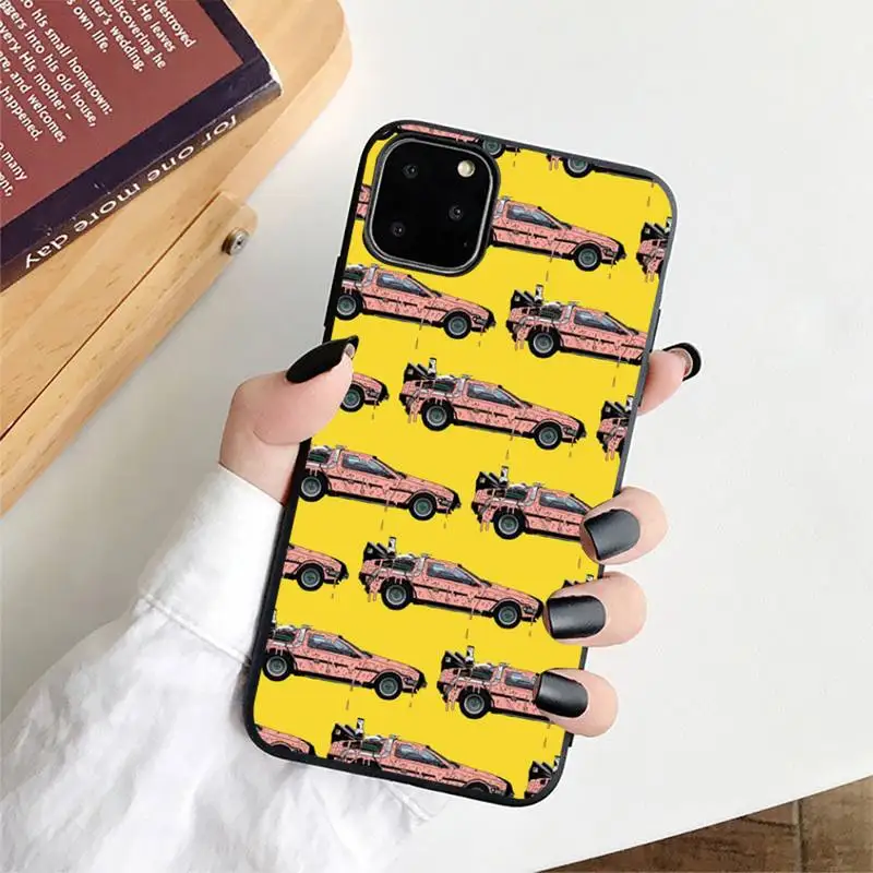 13 pro max cases Back To The Future Time Machine Phone Case for iphone 13 8 7 6 6S Plus X 5S SE 2020 XR 11 12 pro XS MAX case iphone 13 pro max