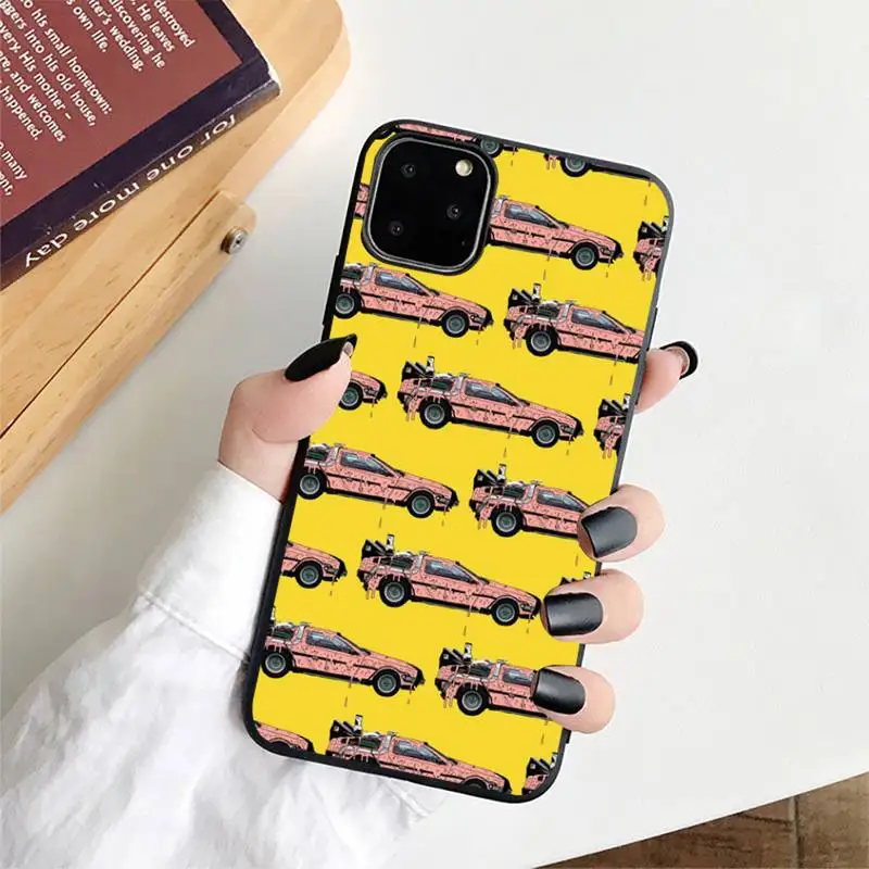 13 pro max cases Back To The Future Time Machine Phone Case for iphone 13 8 7 6 6S Plus X 5S SE 2020 XR 11 12 pro XS MAX case iphone 13 pro max iPhone 13 Pro Max
