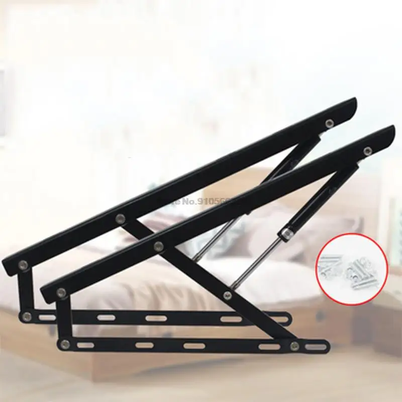 110/120 Bed Box Mechanism Accessory Spring Hinge Hydraulic Rod Hydraulic Bar Lifter Tatami Pneumatic Support