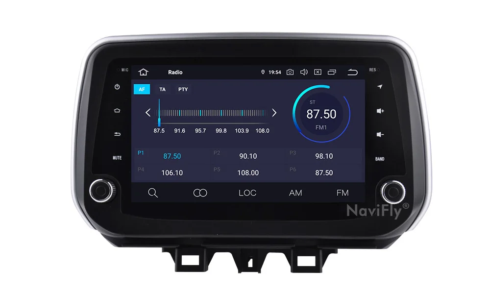 Cheap NaviFly Car multimedia player for Hyundai New Tucson IX35 2018 2019 car Radio GPS Navigation Stereo Android 9.0 2GB/4GB WIFI RDS 10