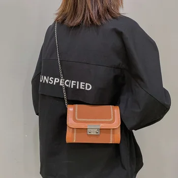 

Square Sling Bag Single-shoulder Bag for Women Bag New Style 2020 Chain Shoulder Bag