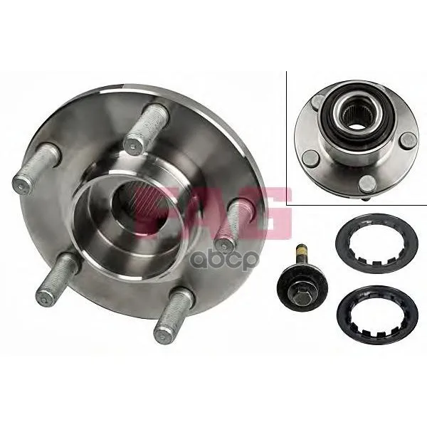 Ступица Колеса Volvo: C30 06-, C70 06-, S40 Ii 04-, V50 04- Fag арт. 713660440
