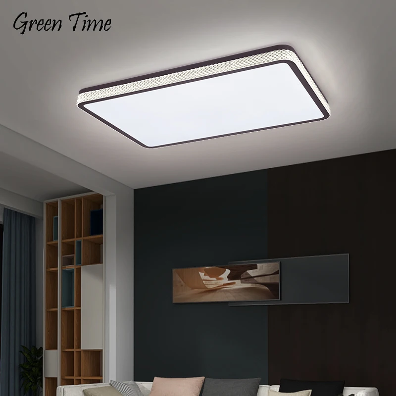 Simple Led Ceiling Light Home Black Ceiling Light For Living Room