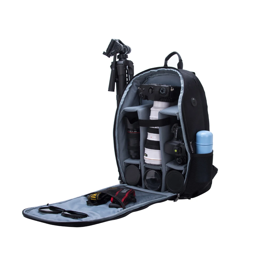 

Accessories Multifunctional Double Shoulder Backpack Camera Nylon Professional Foldable Travel Outdoor Portable Photography