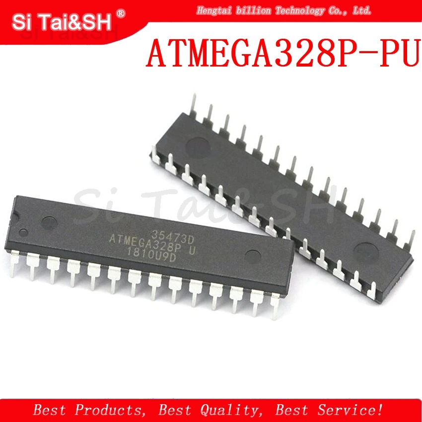 1PCS ATMEGA328P-PU DIP28 ATMEGA328-PU DIP ATMEGA328P U DIP-28 328P-PU new and original IC | Электронные компоненты и
