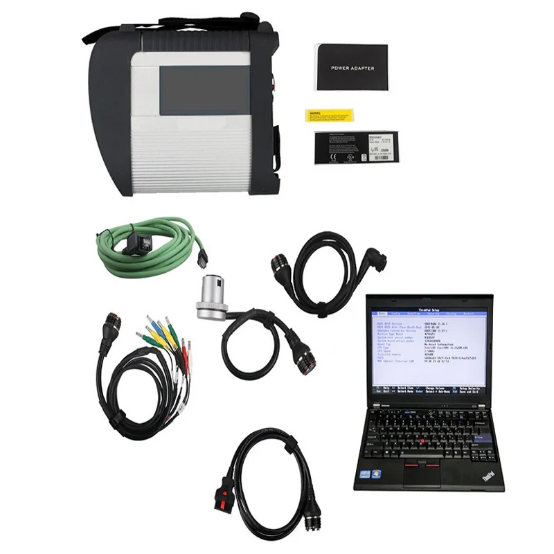 

V2019.09 MB SD C4 Connect Compact 4 Star Diagnosis Plus Lenovo X220 Laptop Software Installed Ready to Use for Benz car & truck