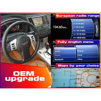 

Infiniti Fx S50 2003-08 Original Clarion gps navi CD DVD radio recorder head unit.Conversion to 8 EU languages.Your country map