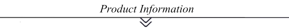 Product Information