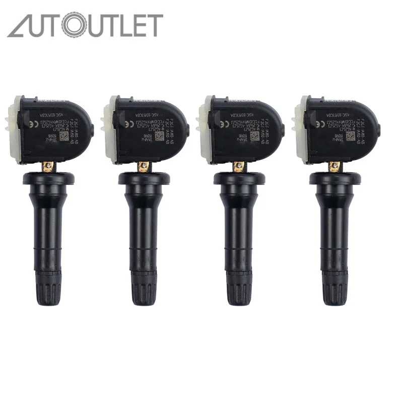AUTOUTLET 4x TPMS шиномонтажные контрольные датчики давления внутренние для Ford 2015 2017 F 150