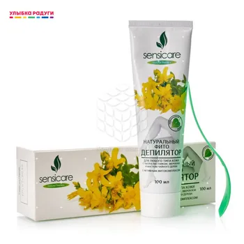 

Hair Removal Cream Sensicare 3077045 Улыбка радуги ulybka radugi r-ulybka smile rainbow косметика Beauty Health Shaving Hairs Removal fast smooth body leather