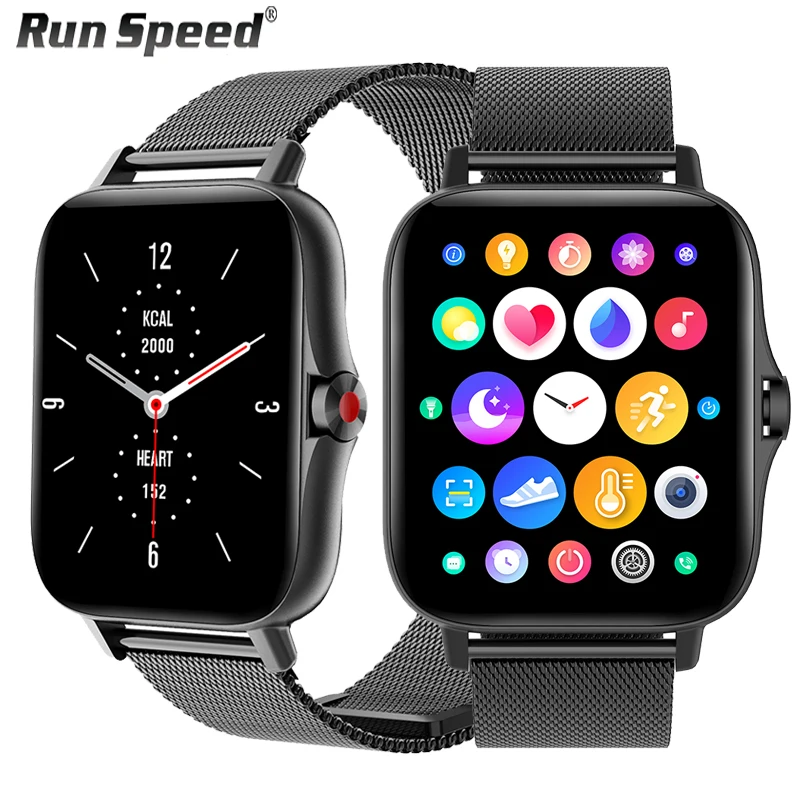 2021 Smart Watch Men 1.69 Inch Full Touch Screen Receive/Make Call Heart Rate Monitor GTS 2 Women Smartwatch for xiaomi amazfit