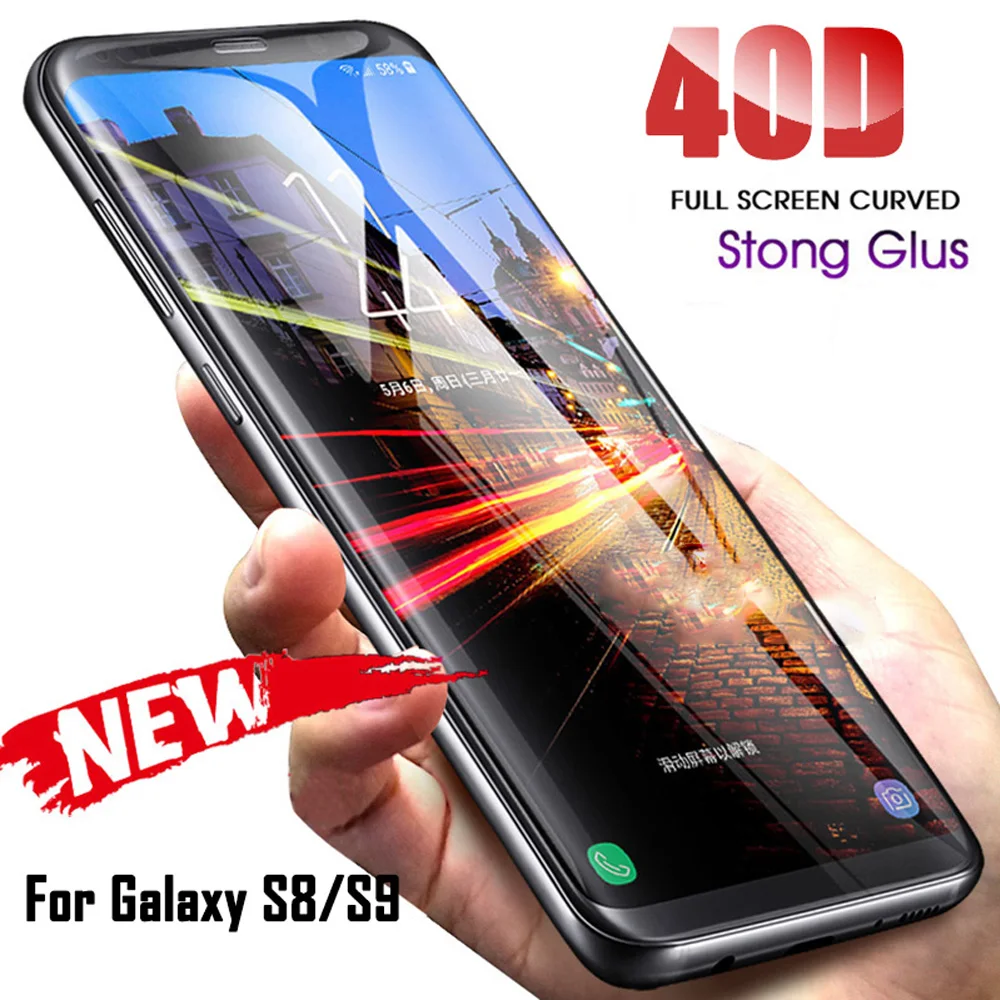 Закаленное стекло для samsung Galaxy S10e S7 edge S8 S9 S10 plus полное покрытие Защитная пленка