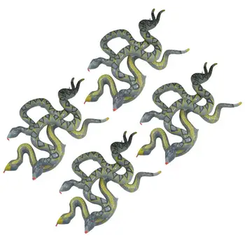 

12pcs Inflatable Toys Simulation Snake Model Prank Prop Trick Props
