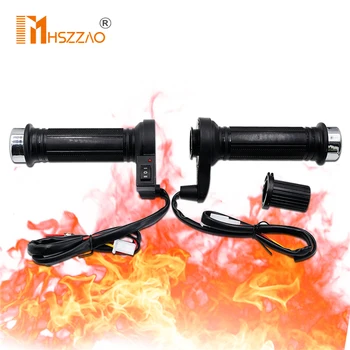 

12V Motorcycle Electric Heating Handle Cover Modified Heating Handle Cover Three-speed Adjustable Switch Heating Heating Handle