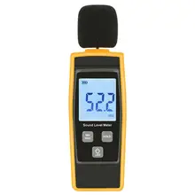 Mini Sound Level Meter Battery Digital Display Decibel Meter Digital Noise Meter LCD Environmental Noise Tester RZ1359