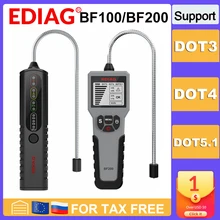 Tester liquido freni auto EDIAG BF100 BF200 per DOT 3 DOT4 DOT5.1 Display LCD ad alta risoluzione Tester accurato controllo qualità olio
