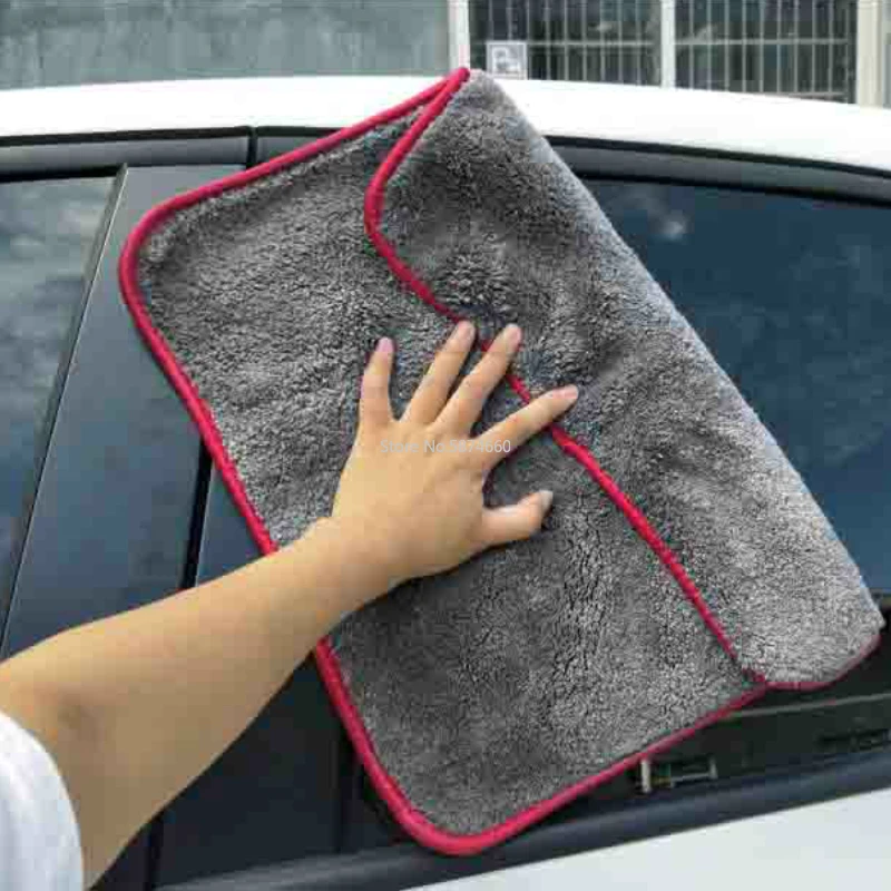

40x40cm 1200GSM Ultra Absorbancy Luxury Car Wash Cloth Pad Super Soft Premium Microfiber Drying Waxing Polishing Towel