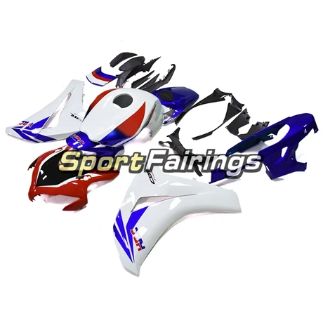 Тела Наборы для Honda CBR1000RR 2008 2009 2010 2011 шерстяной шарф, шерстяные шарфы рамы кузова ABS Пластик панели мотоцикл белого и синего цвета красные, черные обтекатели