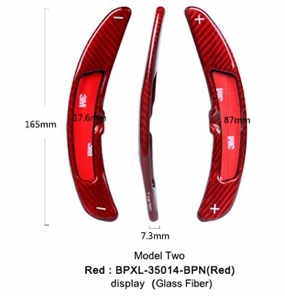Удлинитель из углеродного волокна для Porsche 911 991 Boxster Cayman 718 Cayenne Macan Panamera 911 981 Carrera - Цвет: BPN-Red