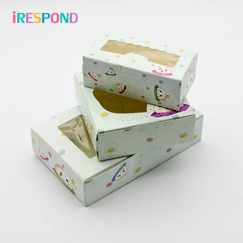 Коробки для тортов с 10 чашками и упаковка мультяшная Свадебная подарочная