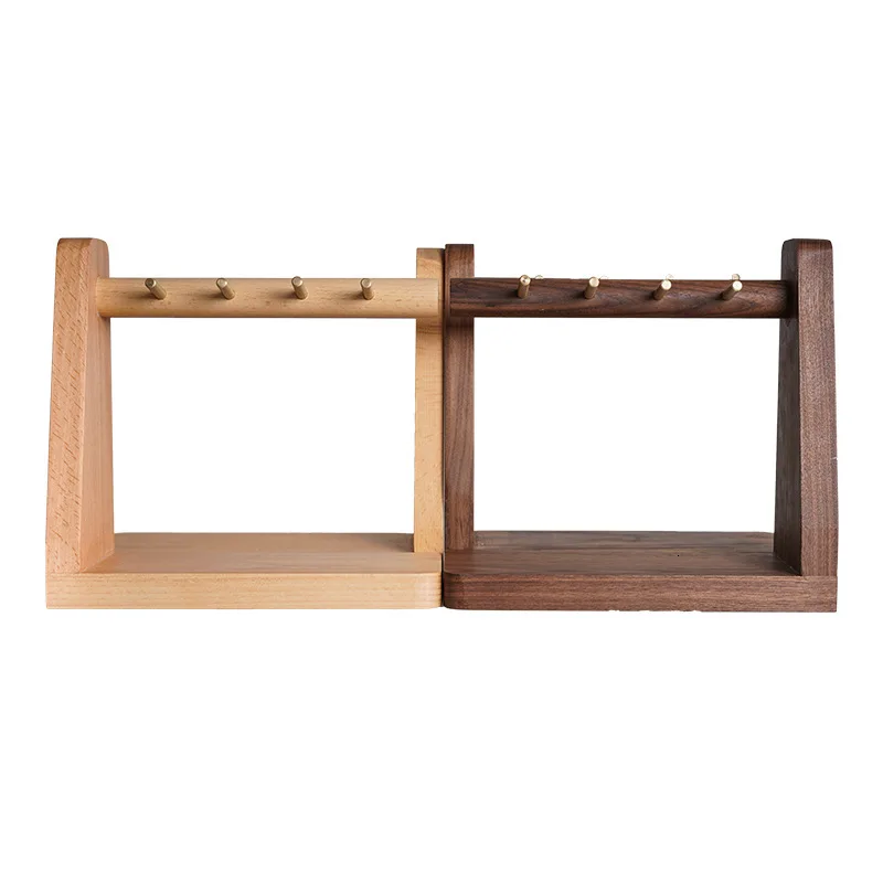 Купить Твердая древесина, латунь, крючок для ключей, Двери крыльца ...