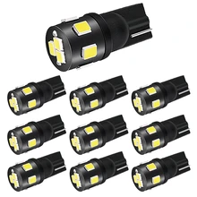 10 шт. Canbus W5W T10 светодиодный лампы для Volvo XC60 XC90 S60 V70 S80 S40 V40 V50 XC70 V60