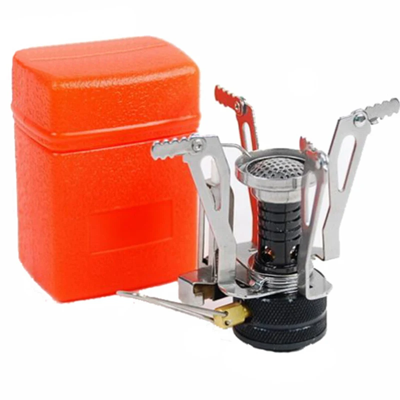 

Outdoor Sport Mini Camping Stoves Folding Gas Stove Portable Survival Furnace Cooking Pocket Picnic Split Stoves Cooker Burners