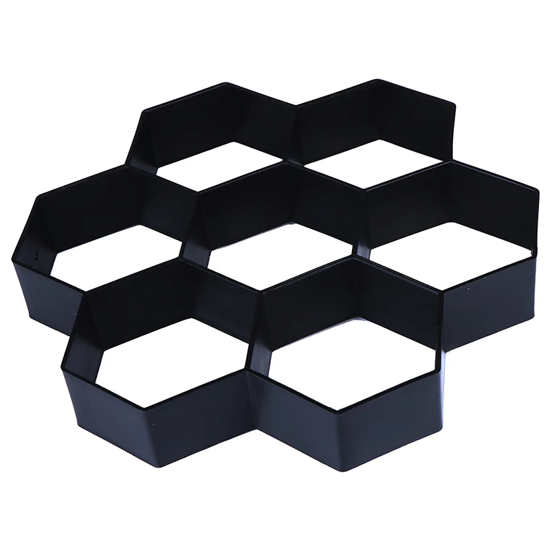 One Piece Garden Concrete Molds Paving Brick For DIY Plastic Path Maker Mold Paving Cement 30*30*4cm Garden Supplies