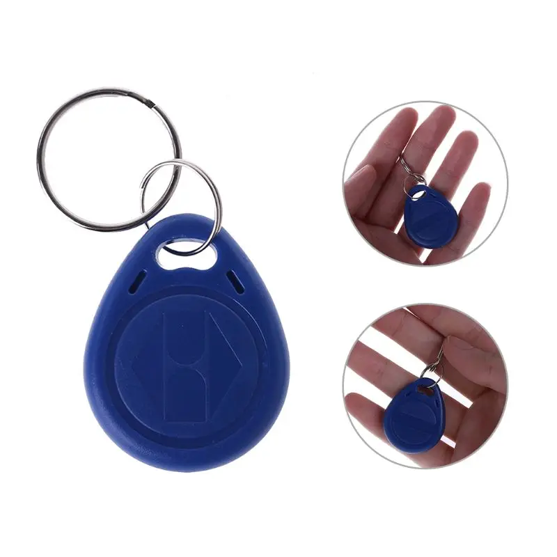

10 Pcs Duplicator EM4305 T5577 Clone Proximity Badge Writable Rewrite Copy 125khz RFID Tag llavero Porta Chave Card Sticker Key