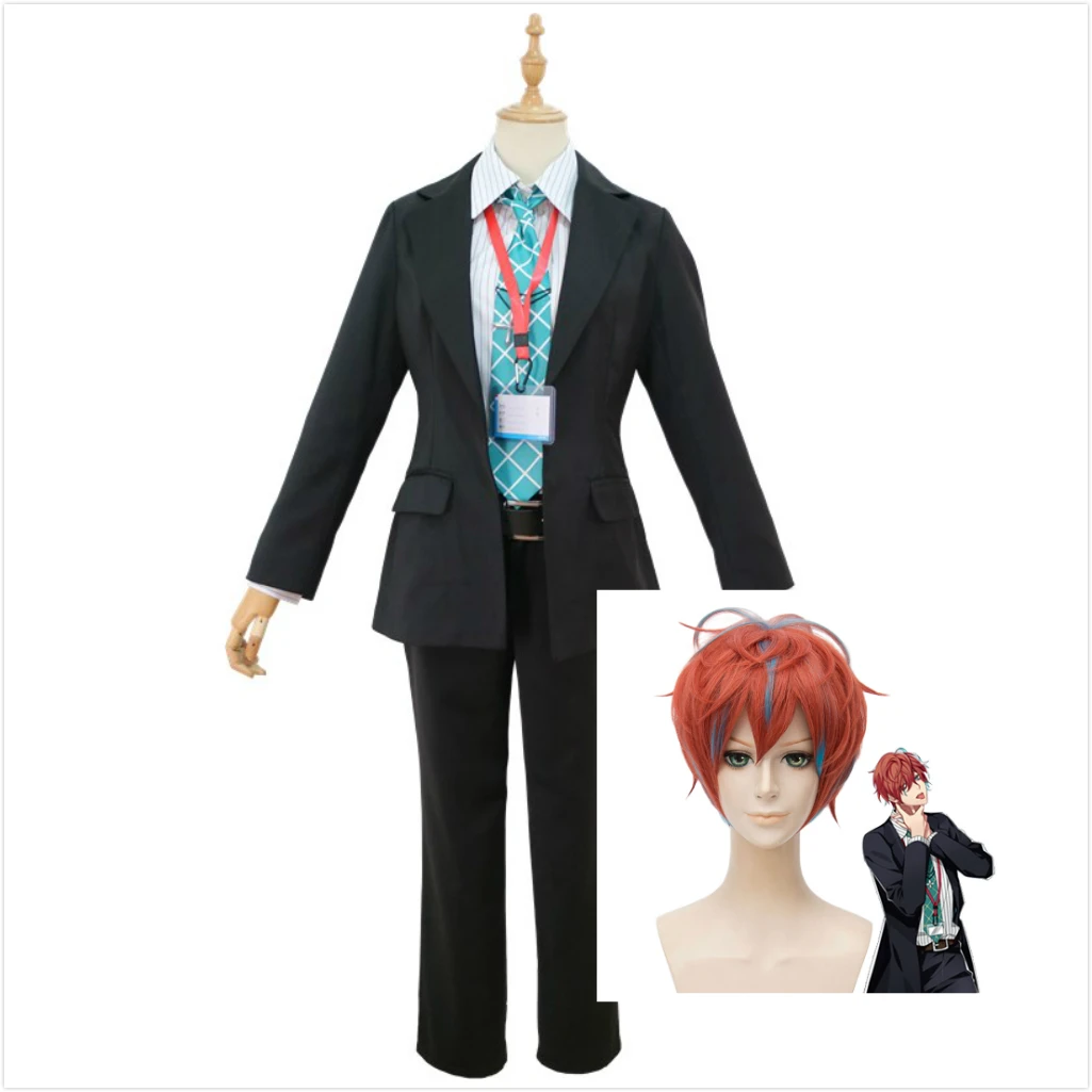 Woman Costume wig Дивизион рэп битва Doppo Kannonzaka Matenrou Косплей Костюм гипноз Mic DOPPO CostumesFull набор с париком взрослый костюм - Цвет: Woman Costume wig