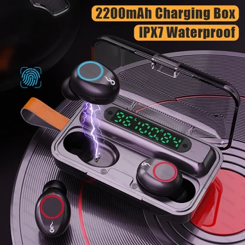 

TWS Bluetooth 5.0 Earphone Touch Earphones Wireless Headphones Noise Cancelling Headphone Sports Earbuds Headsets With Mic